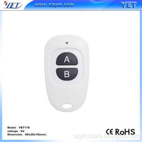 Guangdong factory wholesale wireless rf 315mhz universal copy code garage door remote control